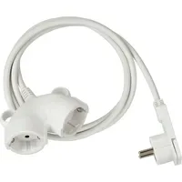 Brennenstuhl 1161820223 Strom Verlängerungskabel Weiß 3.00m H05VV-F 3G 1,5mm2