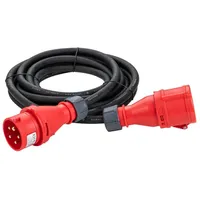 DEMA Verlängerungskabel Starkstromkabel Drehstromkabel Baustromkabel H07rnf 5x2,5qmm