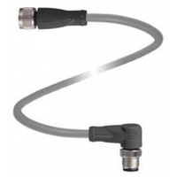 Pepperl+Fuchs 192732 Sensor-/Aktor-Steckverbinder M12 Stecker, gewinkelt, Buchse, gerade 0.60m