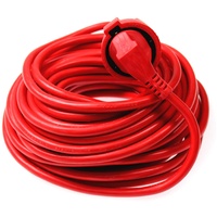 As - Schwabe as Schwabe 60359 Strom Verlängerungskabel Rot