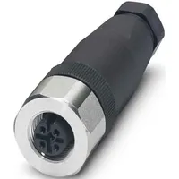 Phoenix Contact 1553242 Sensor-/Aktor-Steckverbinder, unkonfektioniert M12 Buchse, gerade Polzahl
