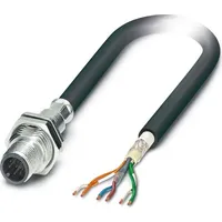 Phoenix Contact 1429059 Sensor-/Aktor-Einbausteckverbinder M12 Stecker, Einbau 0.50m Polzahl: