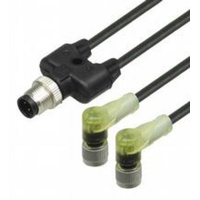 Pepperl+Fuchs 260170 Sensor-/Aktor-Steckverbinder M12 Buchse, gewinkelt 30.00cm Polzahl Sensoren: