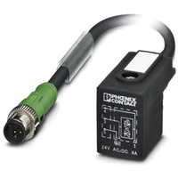Phoenix Contact 1435292 Sensor-/Aktor-Steckverbinder, konfektioniert M12 Stecker, gerade, Stecker,