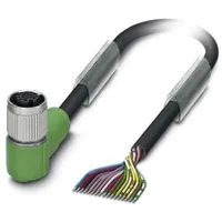 Phoenix Contact 1555402 Sensor-/Aktor-Steckverbinder, konfektioniert M12 Buchse, gewinkelt 5.00