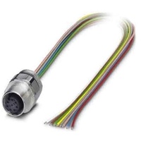 Phoenix Contact 1513761 Sensor-/Aktor-Einbausteckverbinder M12 Buchse, Einbau 0.50 m