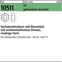 Hörger & Geßler Sechskantmutter ISO 10511 M 18 x