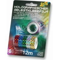 Folia Holographischer Selbstklebefilm 12 mm x 2 m 6