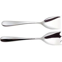 Alessi Nuovo Milano Salatbesteck, Edelstahl, Silber, 8 x 6.5