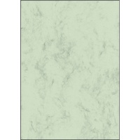Sigel Motivpapier Marmor pastellgrün, A4 90 g/qm 100 Blatt