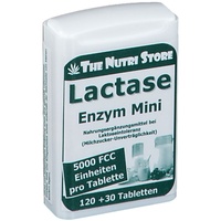 HIRUNDO PRODUCTS Lactase 5.000 FCC Enzym Mini Tabletten 120