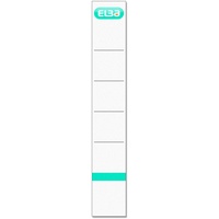 Elba Ordnerrücken-Einsteckschild, kurz/schmal, weiß