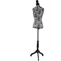 MCW MCW, Kleiderstange, T221, Schaufensterpuppe Torso weiblich, Schaumstoff ~