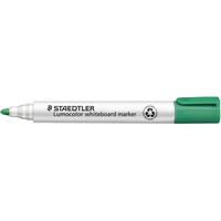 Staedtler Marker Lumocolor, grün, 10 grüne Marker, 351-5