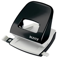 Leitz Bürolocher NeXXt Wow Metall 30 Blatt, Blister schwarz,