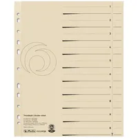Herlitz Trennblätter A4 chamois 10 St.