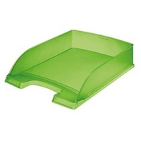 Leitz Briefablage Plus grün-transparent