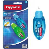 BIC Korrekturroller Micro Tape Twist, 2 Stück, 5mm x