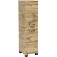 Schildmeyer MÖBELPARTNER Badschrank Nora 144980, eiche landhaus 30,3 x