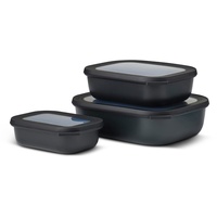 Mepal Cirqula Schwarz 0,5/1,0/2,0 l, 1 Set
