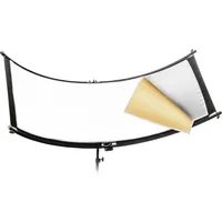 Walimex pro 3in1 Reflektor Halfpipe konkav 150x60