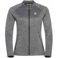 Odlo Damen Fli Mid Layer Full Zip grau