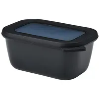 Mepal Cirqula rechteckig nordic black 0,75 l