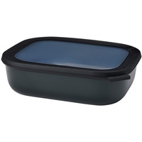 Mepal Cirqula rechteckig nordic black 2 l