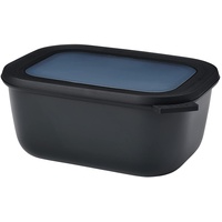 Mepal Cirqula rechteckig nordic black 1,5 l