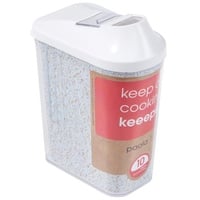 KEEEPER Schüttdose 1 l, 11x6,5x19cm weiß