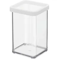 Rotho Loft 11604 Rechteckig Dispensor 1 l Transparent, Weiß