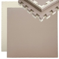 Eyepower 40mm Trainingsmatte mit Rand - 90x90cm Bodenschutz-Matte