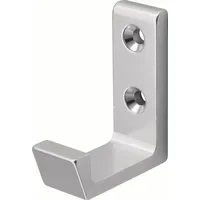 Hermeta Mantelhaken einfach Aluminium Silber 0139