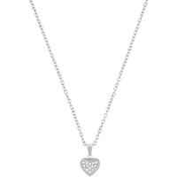 S.Oliver Kette Edelstahl One Size Weiss Damen
