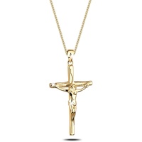 Elli Halskette Damen Kreuz Anhänger Glaube Religion Klassisch in