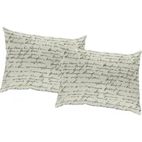 ADAM Audio Adam Dekokissen Kissenhülle Scribble, aus Bio-Baumwolle, Kissenhülle