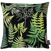 APELT Fauna Kissenhülle, Polyester-Baumwolle, grün / schwarz, 46 x