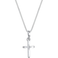 Elli Kreuz Sterngravur 925 Sterling Silber 45 Damen