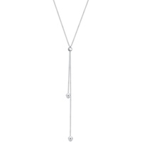 Elli Y-Kette Kugel Ball Rund Verstellbar 925 Silber silberfarben