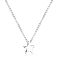 Elli Halskette Stern Schlicht Basic 925 Silber