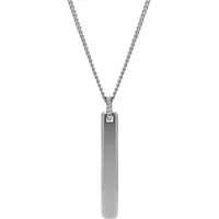 Fossil Collier JF03988040 Edelstahl Silber 65 cm