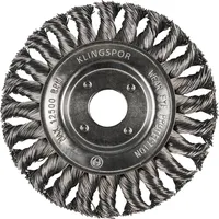 KLINGSPOR K.szczotka tarczowa 178mm m14 br600z drut skrcany