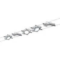 Paulmann 94108 Seilsystem, Integriert, silber