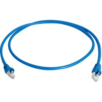 Telegärtner Patchkabel Cat.6A S/FTP 0,5 m blau