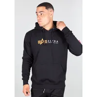 Alpha Industries Label Pullover Black L