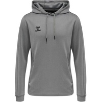 Hummel Core Xk Poly Hoodie Grey Melange M