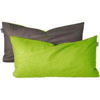 SCHIESSER Kissenhülle Doubleface aus feinem Renforcé im 2er-Set (40x80cm)