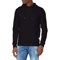 JACK & JONES Basic Kapuzenpullover Black / Regular Fit