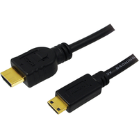 Logilink HDMI auf HDMI mini High Speed mit Ethernet,