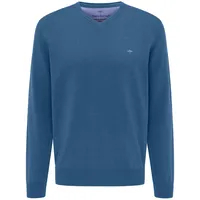 Fynch Hatton Sfpk211 Pullover Mit V-ausschnitt - Azure -